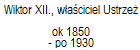 Wiktor XII., waciciel Ustrze 