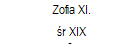 Zofia XI. 
