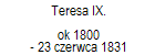 Teresa IX. 
