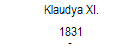 Klaudya XI. 