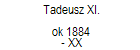 Tadeusz XI. 