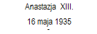 Anastazja  XIII. 