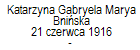 Katarzyna Gabryela Marya Bniska