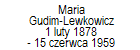 Maria Gudim-Lewkowicz