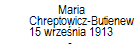 Maria Chreptowicz-Butienew