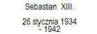 Sebastian  XIII. 