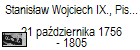 Stanisaw Wojciech IX., Pisarz Wielki Litewski, zacny patriota, dziedzic Zawierza 